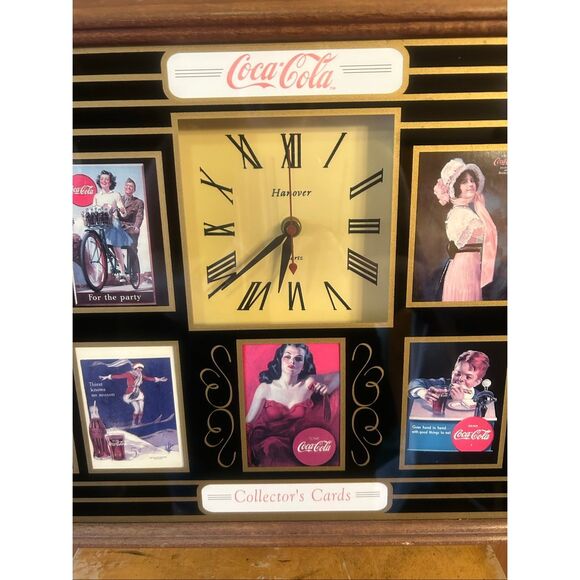 Vintage Coca Cola Collectors Cards Hanover Clock 1994 (5666) - Picture 3 of 10